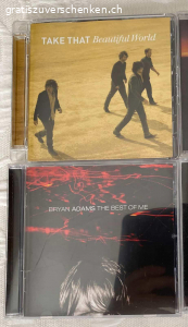 2 CDs von Take That und Bryan Adams