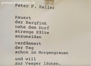 2 eingerahmte feine Zeichnungen von Peter F. Keller