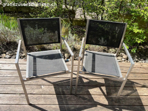 2 Garten Stühle. 2 Gartenstühle zu verschenken. Abholen in Frauenfeld.