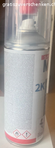 2K SprayMax profess. 2-Komponenten-Klarlack 1 Sprühdose neu