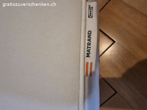 2x Lattwnrost und 2x Matratze 80x200