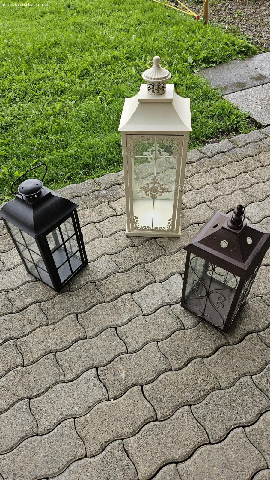 3 laterne. Sehr guten Zustand