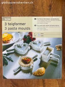 3 Pasta-Teigformer TCM