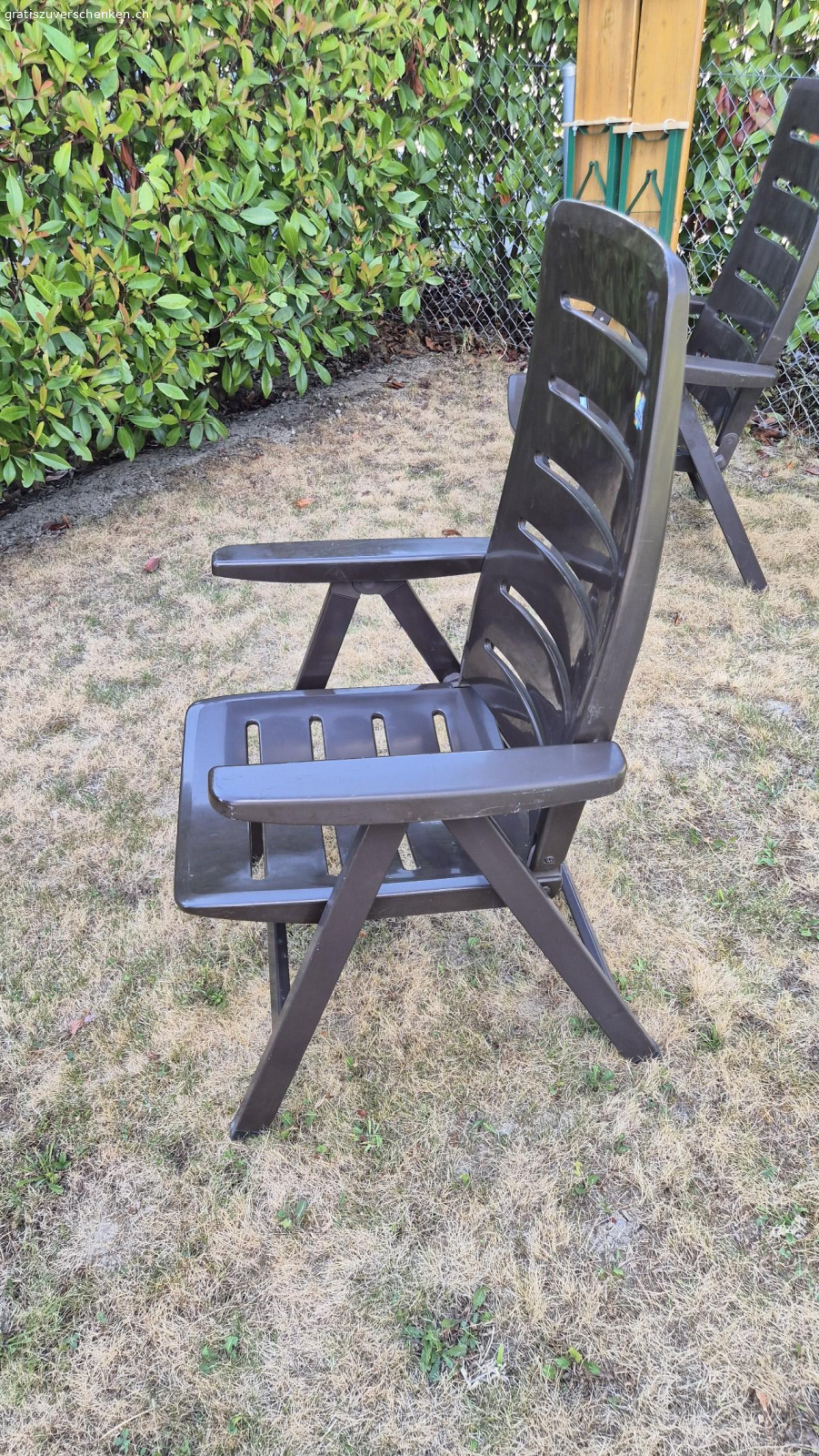 3 Stk Kettler Gartenstühle. Mit Kissen