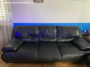3er und 2 er Sofa. Gratis abzugeben, normale gebrauch Spuren.