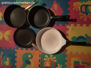 4 Pfanne. gratis zu abholen.
