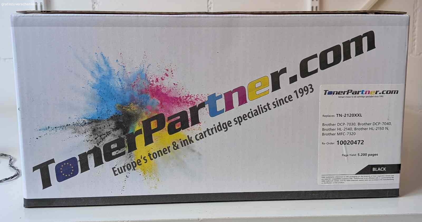 5 Brother-Toner, HL 2140, 2150. Neue Brother-Toner, ungebraucht, da der Drucker nicht mehr funktioniert ...