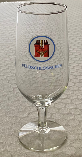 8 Biergläser (Tulpen) der Brauerei Feldschlösschen