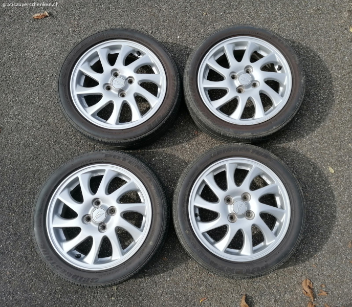 Alufelgen zu Daihatsu Cuore