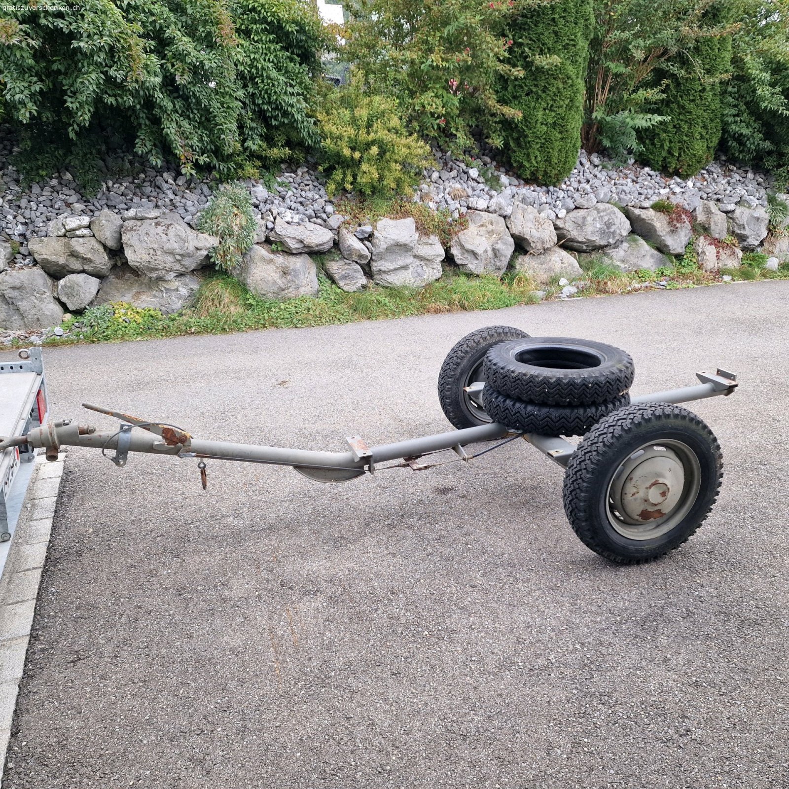 Anhänger-Chassis. Anhänger-Chassis zu verschenken