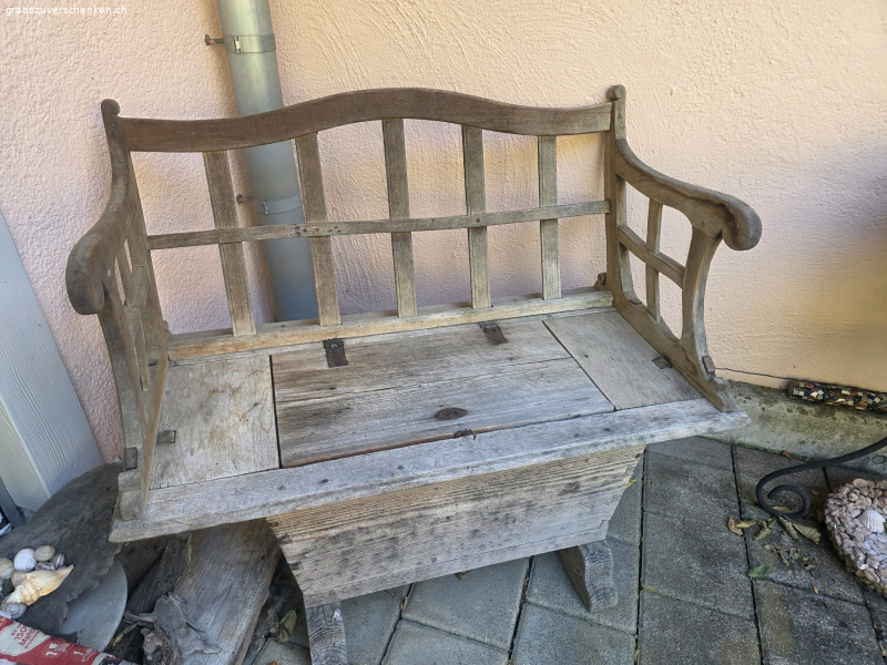 Antike Reitersitzbank