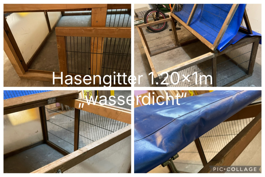 Aussengehege Hasen
