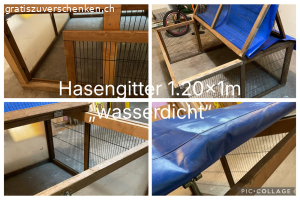 Aussengehege Hasen