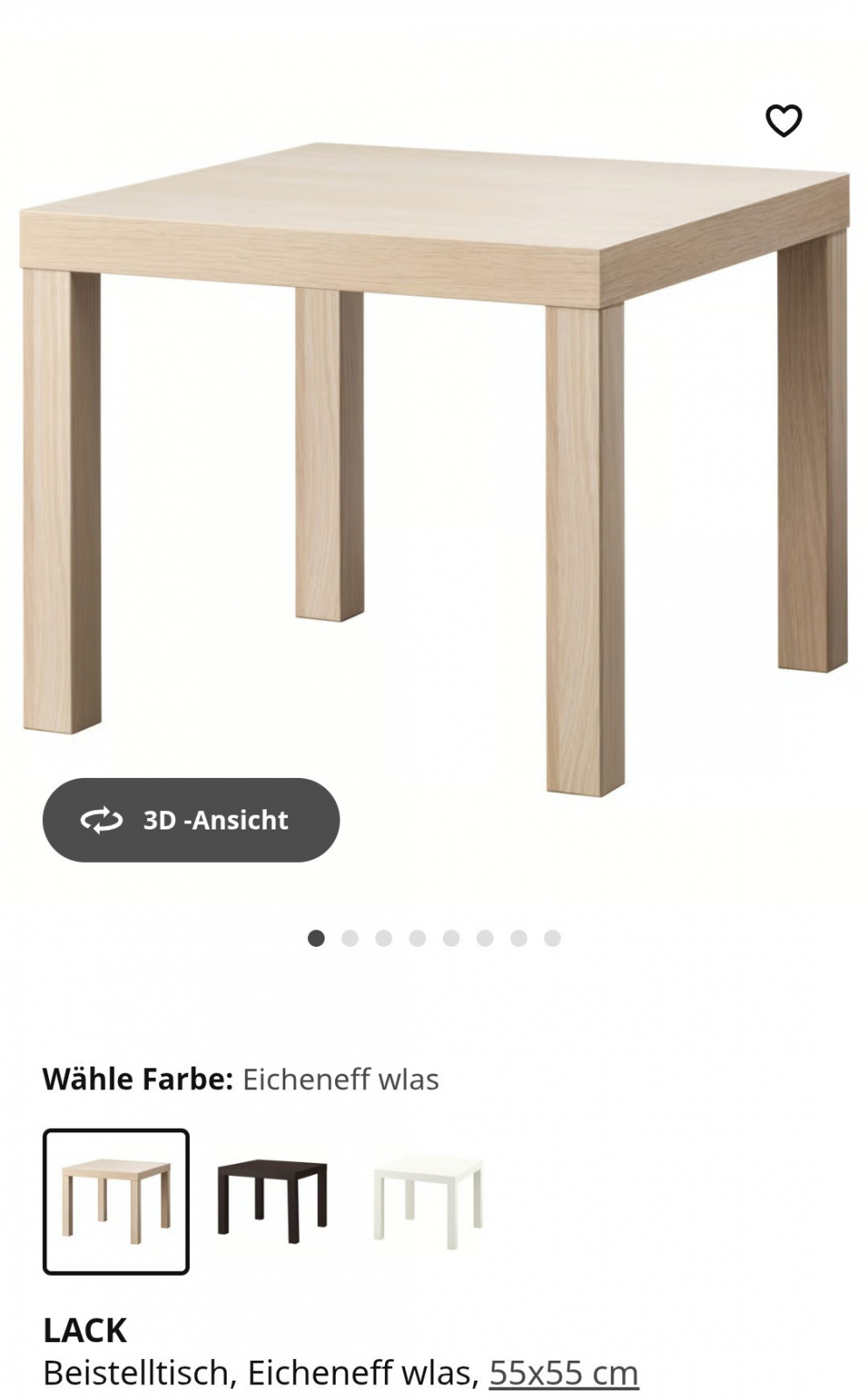 Beistelltisch / Couchtisch. Beistelltisch in Holzoptik, gebraucht in gutem Zustand
