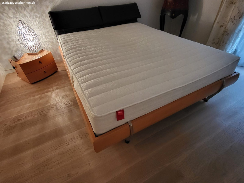 Bett mit Nachttisch TEAM by Wellis