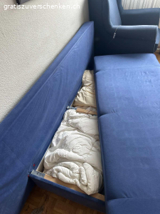 Bett Sofa. 8 Jahre alt wurde nur ab und zu als Gäste Bett Sofa gebraucht  und zum TV schauen
