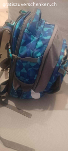 Blauer Satch Schulthek. Satch Schulthek, gute zustand passt für Mädchen oder Jungs.