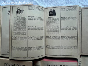 Buchreihe: Pestalozzi Kalender