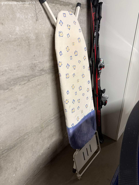 Bügelbrett gepflegt