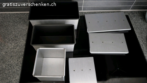 Cakeformen im Set zu verschenken