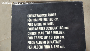 Christbaumständer