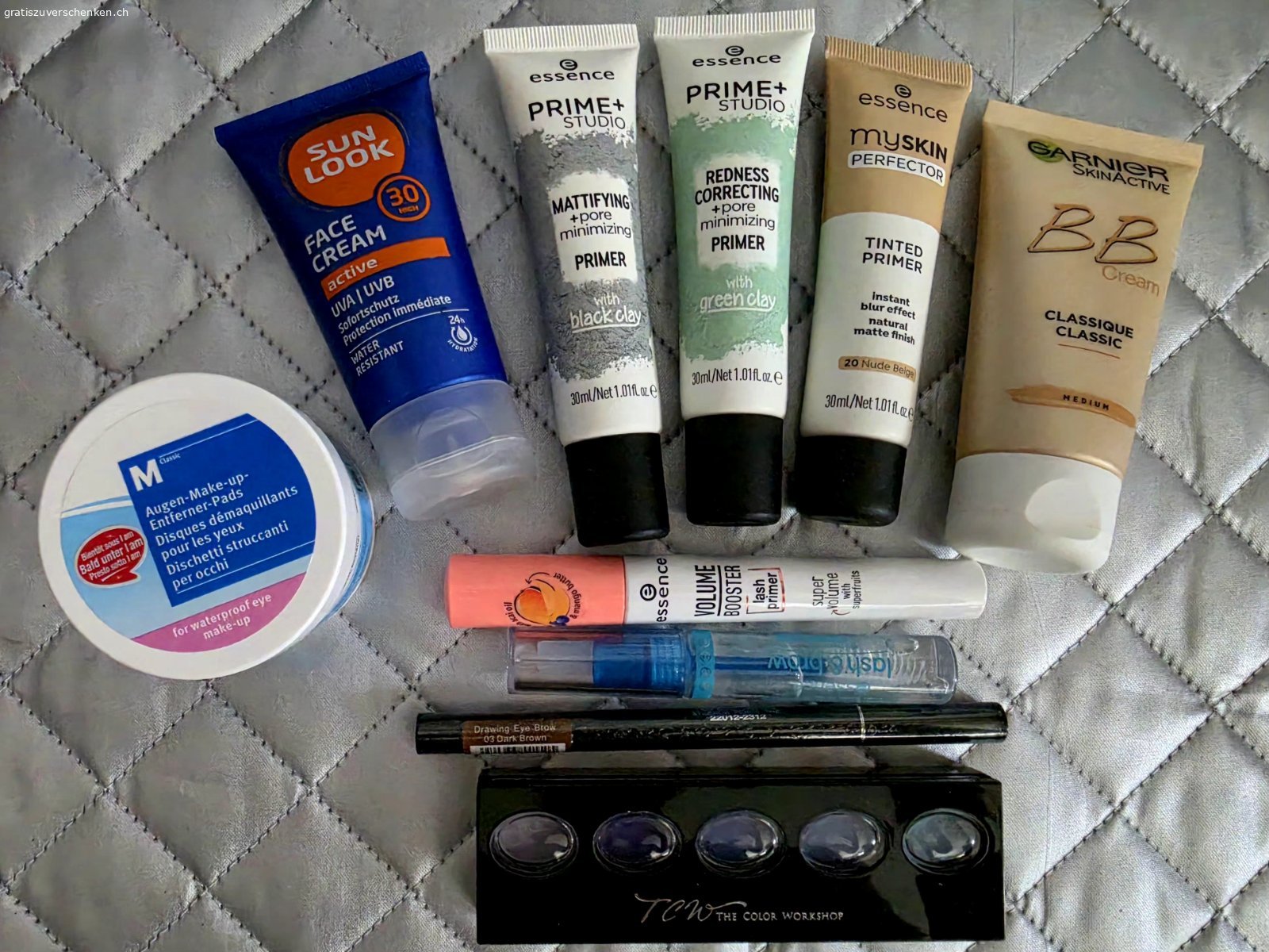Cosmetics. Kosmetik produkten zum abholen. Versand gegen Porto.