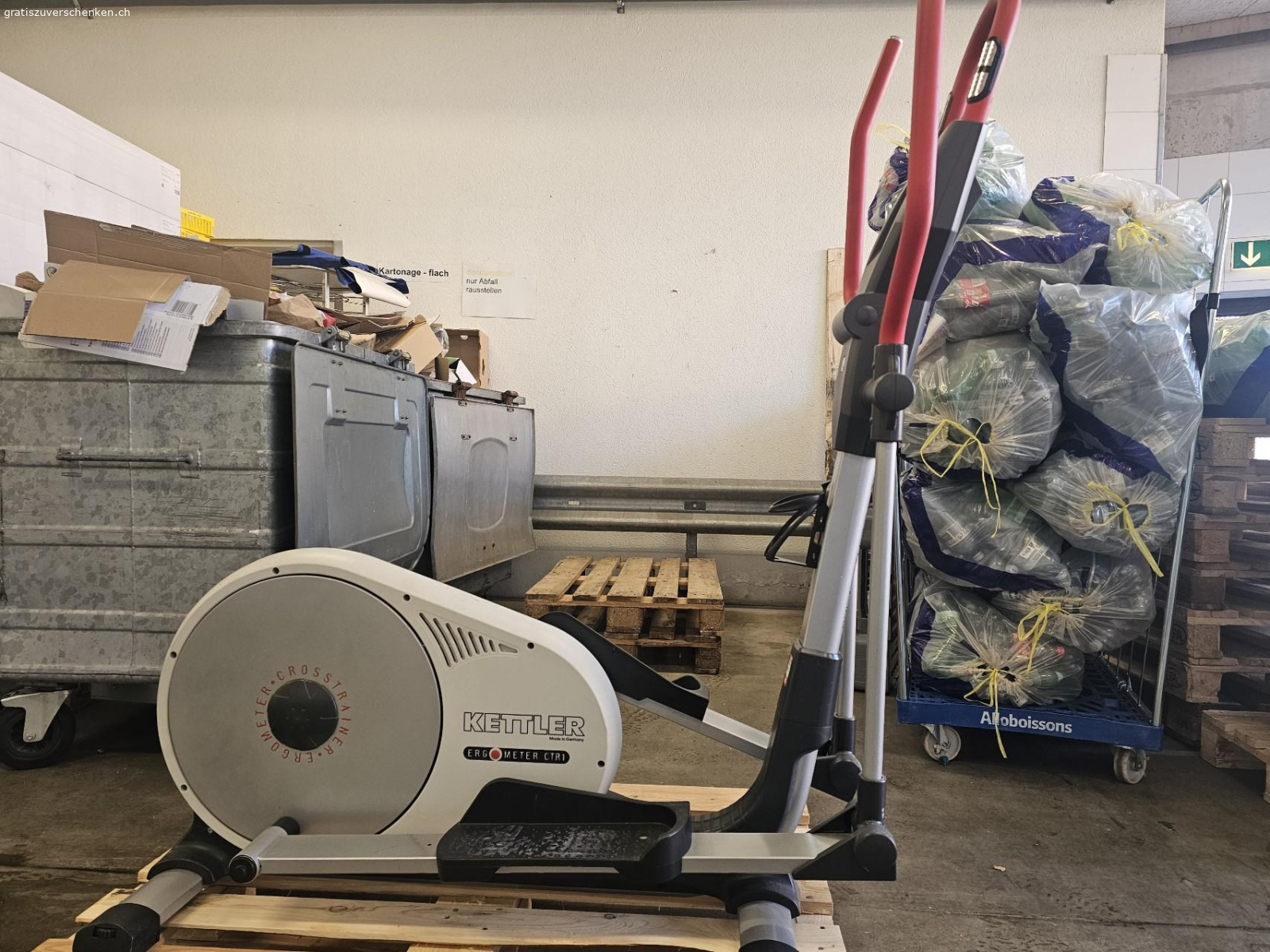 Crosstrainer Kettler. wird wegen Krankheit nicht mehr gebraucht