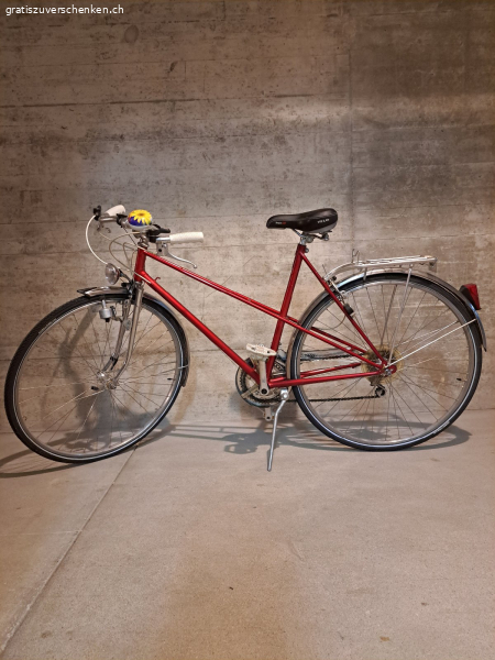 Damenfahrrad zu verschenken