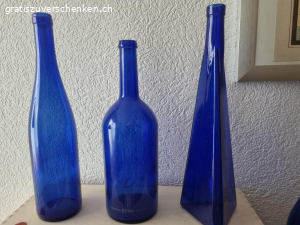 Deko Glasflaschen zu verschenken