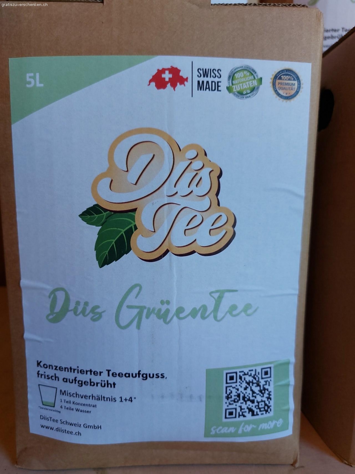 Diis Tee Konzentrat - Lebensmittel - Gratis zu verschenken