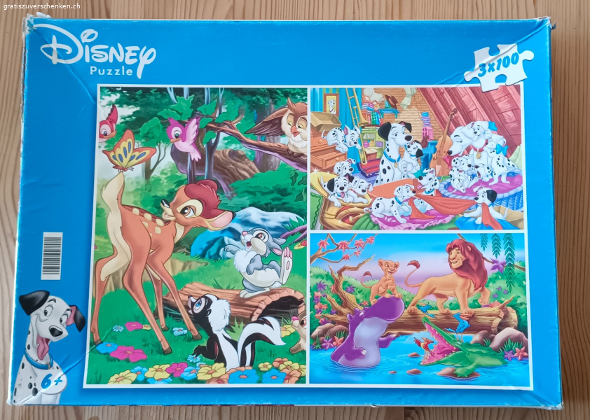 Disney Puzzle (3x100)