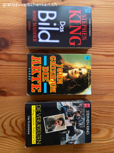 Diverse Bücher. Diverse Bücher gratis abzugeben. 

Harry Potter, Robinson Crusoe, We of the Never-Never: sind auf ENGLISCH
Harry Potter sind einige Wörter unterstrichen - hindert nicht beim lesen. 

Piri und die Katze - ist auf der 1. Seite ein Name eingeschrieben. 

Immer mit der Ruhe - fehlt die 1. Seite (war eine leere Seite mit einer Widmung). 

Bücher müssen abgeholt werden.