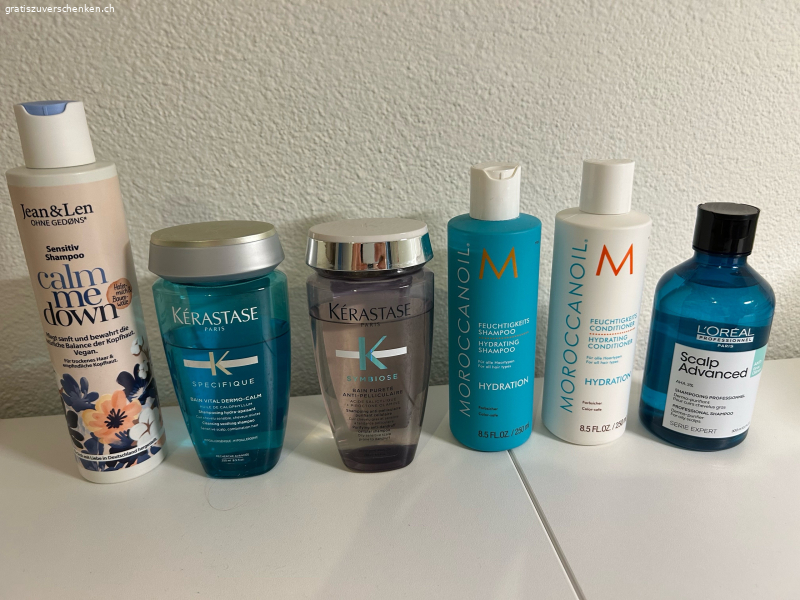 Diverse Kosmetika zu verschenken