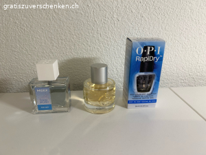 Diverse Kosmetika zu verschenken