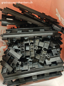 Duplo Eisenbahn Schienen und Brücke