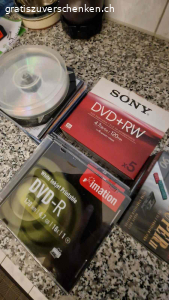 DVD's CD^s Musik Kassetten neu. Wegen dringendem Umzug verschenke ich div, DVD's DVD-R Read & write. 
Müssen baldmöglichst abgeholt werden Wer Interesse hat bitte melden. Müssen bis 12.03.2026 abgeholt werden. Sind teilweise Neu und ungebraucht. 
Bitte nur mit Abholbestätigung und Kommunikation über Gratis Inserate damit ich antworten kann. 
Wer noch Verwendung hat bitte melden, Sie werden sonst entsorgt!