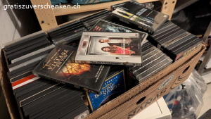 DVD Sammlung. Circa 100 DVDs Grossteil noch Originalverpackt. Nach Absprache in Wetzikon abzuholen.