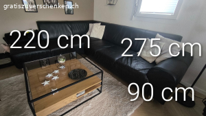 Ecksofa Leder