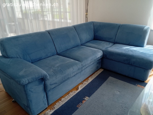 Ecksofa mit Bettfunktion