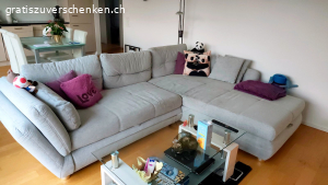 Ausziehbares Ecksofa (Schlafsofa)