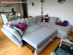 Ausziehbares Ecksofa (Schlafsofa)
