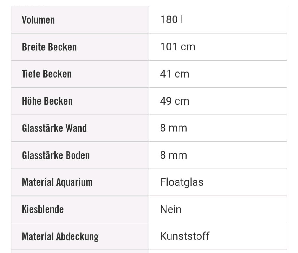 Eheim Aquarium. Gut erhaltenes 180l Eheim Aquarium mit Unterschrank sucht neuen Besitzer.
Aquarium ist 8Jahre alt und wurde stehts gut gepflegt. 
War bis heute 16.7 immer befüllt.

Das Aquarium wird ohne Lichtbalken und den zu sehenden Aussenfilter verschenkt.

Bei Fragen bitte Nachricht per Whatsapp