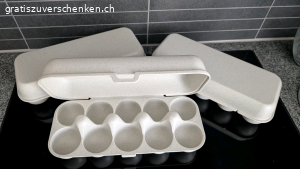 Eierboxen zu verschenken