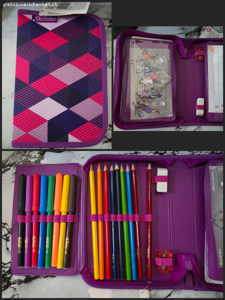 Etui und Farbe