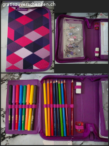 Etui und Farbe
