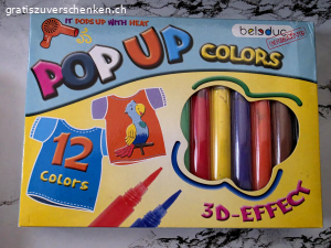 Etui und Farbe