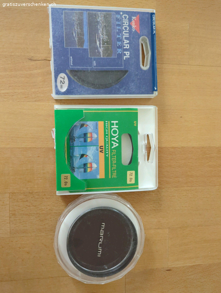 Filter für Fotokamera