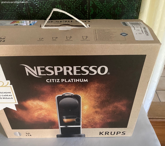 Für Bastler: Nespressomaschine Krups Citiz