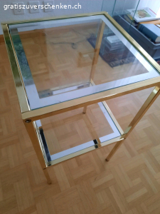 Glastisch quadratisch