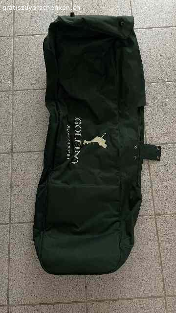 Golfbäg-Schutzhülle. Gut erhalten